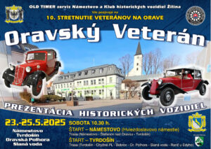 Oravský veterán 2025 @ Hviezdoslavovo námestie